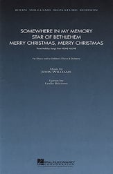 Home Alone: Three Holiday Songs SATB choral sheet music cover